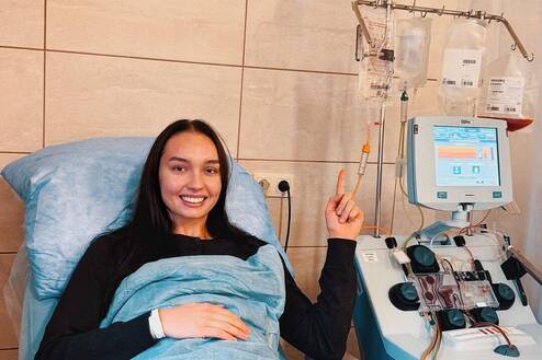 Katarzyna Partyka została dawcą szpiku