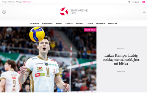Portal Siatkarskie Ligi wystartował! Znajdziesz tu to, czego nie widać podczas meczów