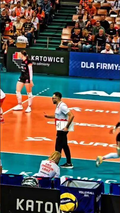 Ile kroków zrobił trener Adrian Chyliński? 😅#ALKOSuperpucharPolski