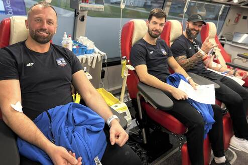 ZAKSA oddała krew i szukała... facetów z jajami