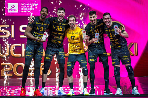 BOGDANKA LUK Lublin podbiła Kraków. Pierwszy TAURON Puchar w historii klubu!