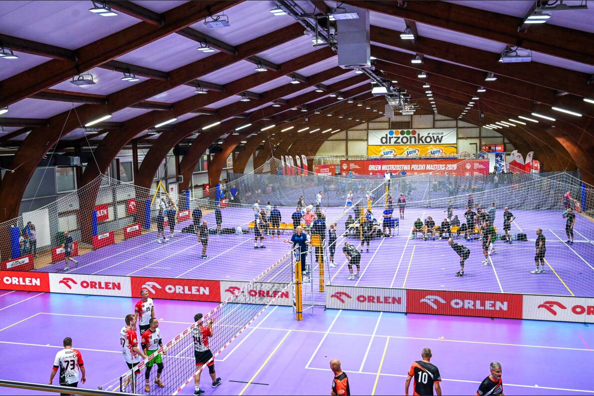 Orlen Mistrzostwa Polski Masters - 58 drużyn zainaugurowało siatkarskie święto w Drzonkowie [ZDJĘCIA] 