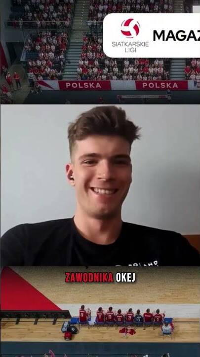 KUBA MAJCHRZAK W KADRZE NA VNL W GLIWICACH