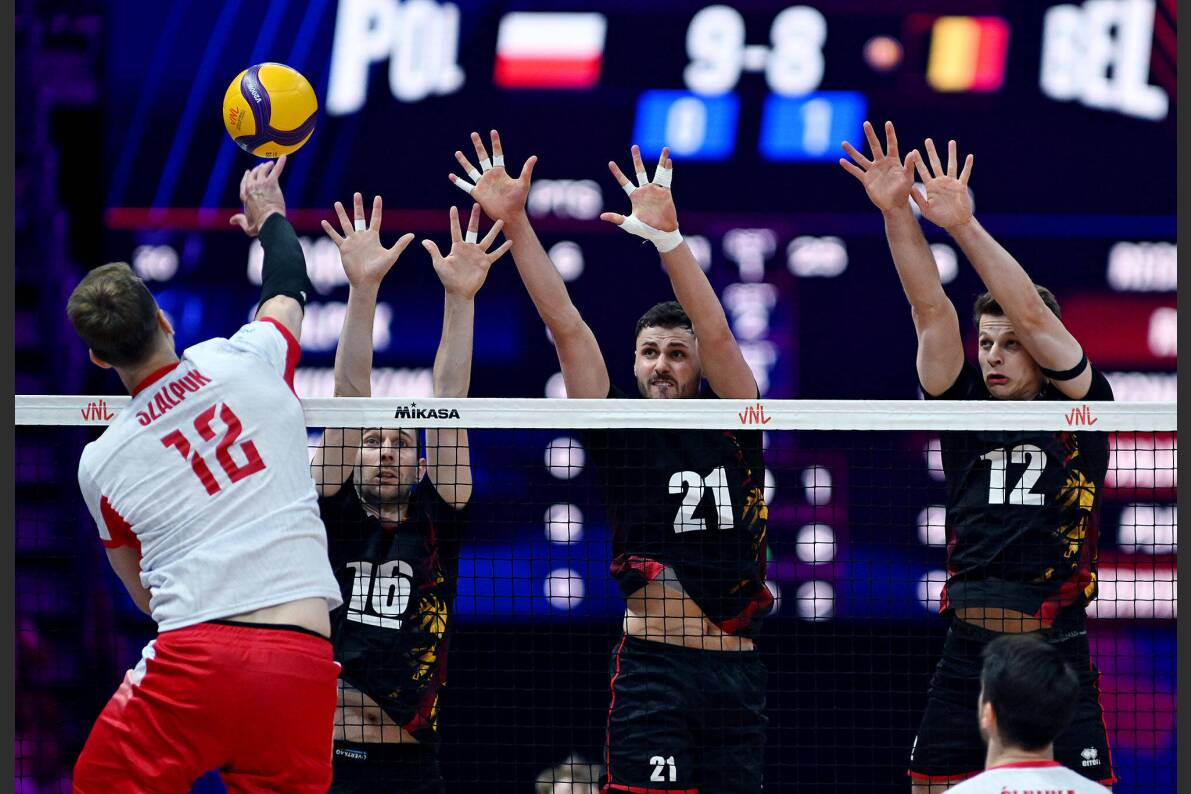 Reprezentacja Polski  w pierwszym meczu VNL w Gliwicach pokonała Belgię 3:2 [ZDJĘCIA]