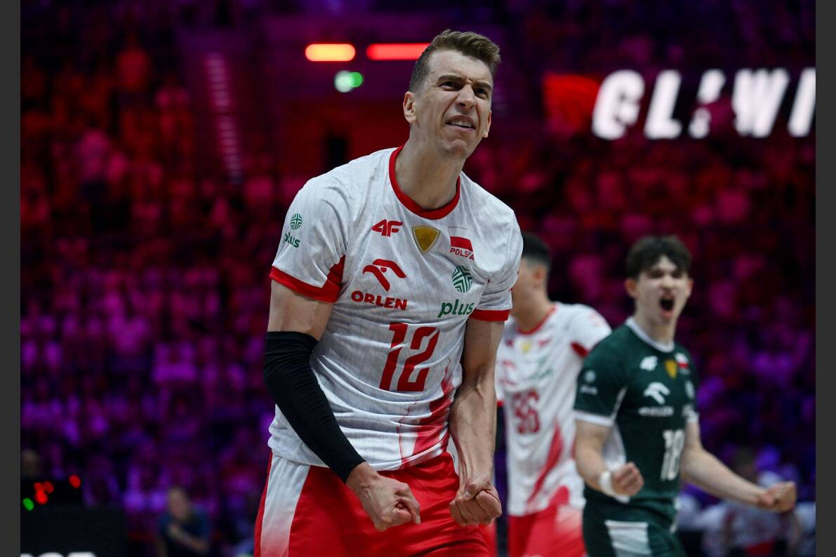 Reprezentacja Polski  w pierwszym meczu VNL w Gliwicach pokonała Belgię 3:2 [ZDJĘCIA]