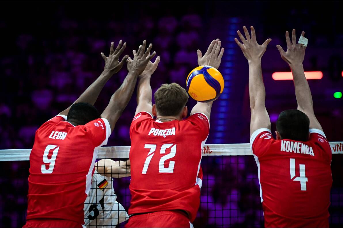 Turniej VNL trwa nadal. Dziś w Gliwicach biało-czerwoni zaliczyli udany występ w meczu z reprezentacją Niemiec [ZDJĘCIA]