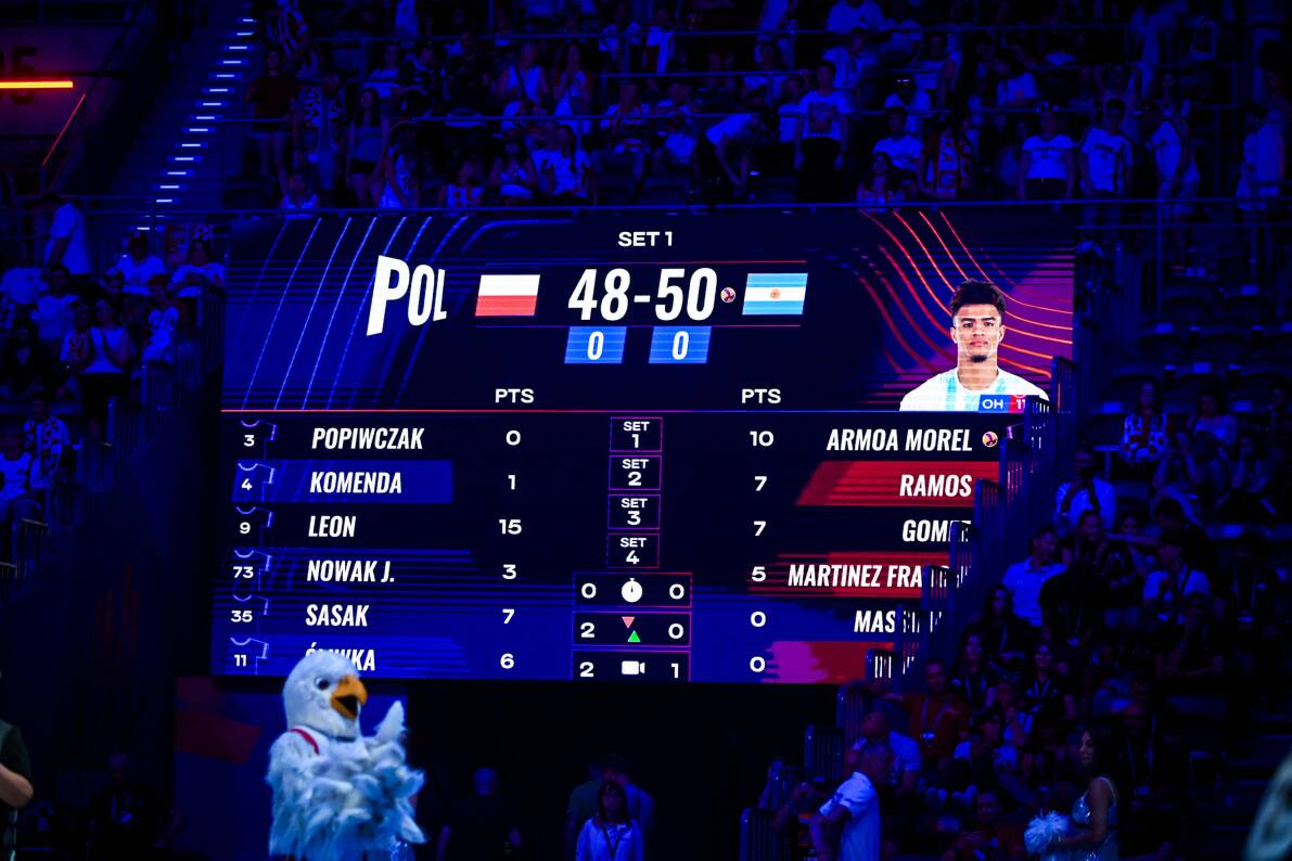 Polska zwyciężyła z Argentyną 3:1. A na oczach polskich kibiców rozegrał się historycznej długości set w turnieju VNL [ZDJĘCIA]