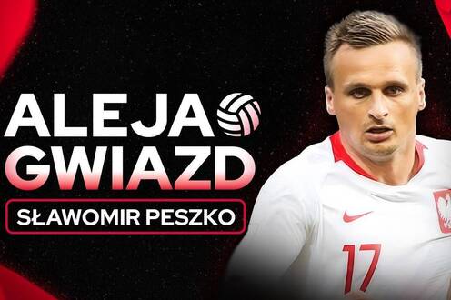Sławomir Peszko w „Alei Gwiazd”. Jak dobrze były reprezentant Polski zna się na siatkówce?