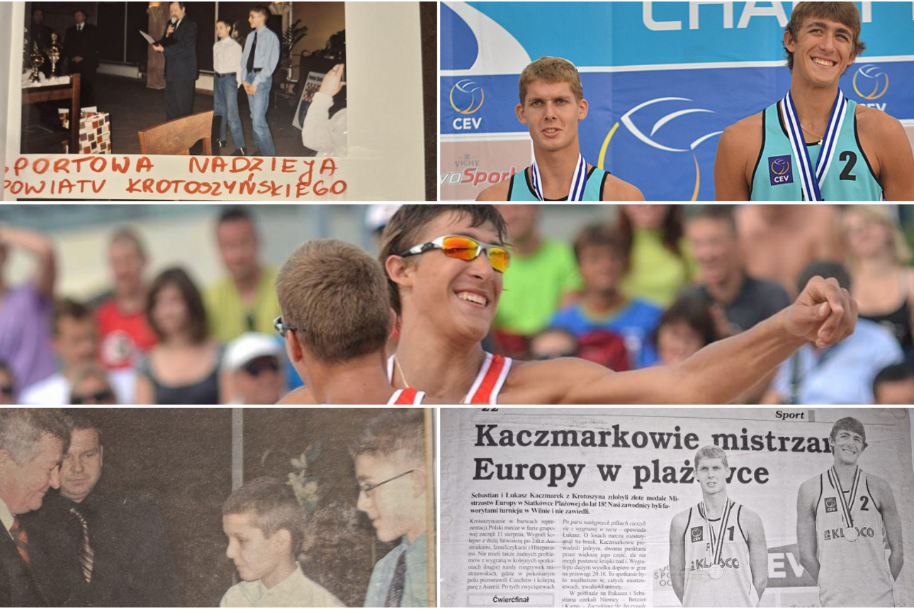 Łukasz. Plażowicz, który został halowym wicemistrzem olimpijskim