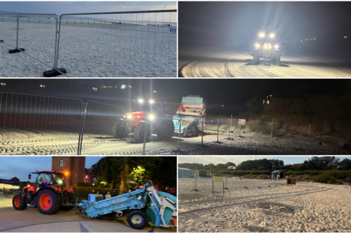 Nocny traktor i przesiane tony piasku – rośnie stadion Grand Prix PGE 2026