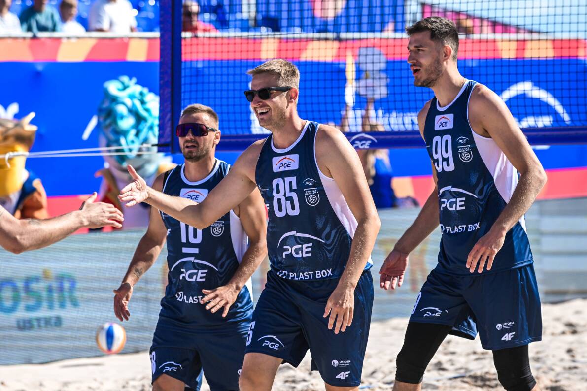 Dziś na plaży w Ustce zameldowali się panowie. Finał Grand prix PGE już jutro [ZDJĘCIA]