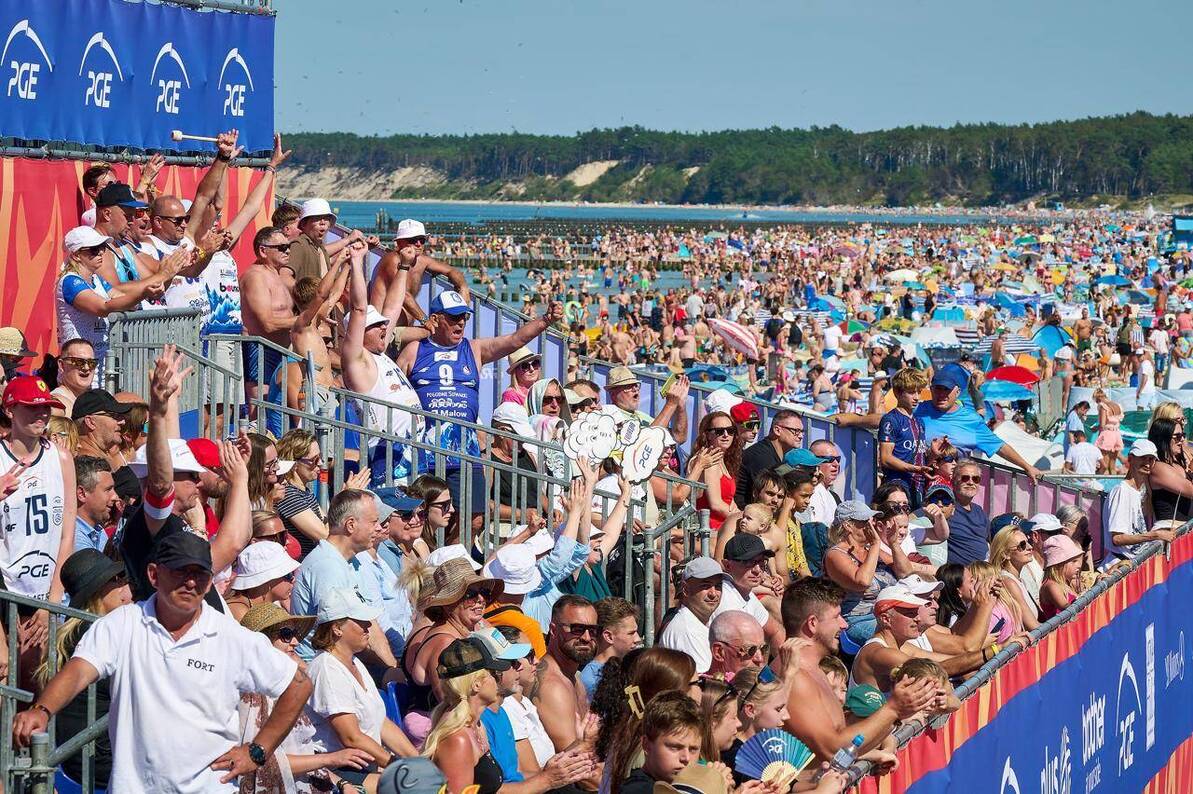 Słońce, piasek i siatkarskie emocje! Jak Ustka oszalała na punkcie Grand Prix PGE 2026