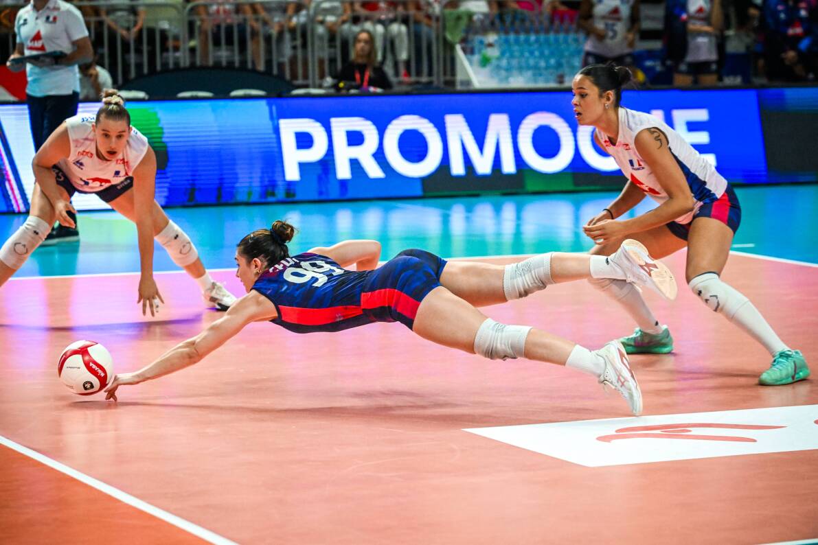 Reprezentacja Polski kobiet idzie jak burza na memoriale Agaty Mróz-Olszewskiej w Koszalinie. Biało-czerwone pokonały Francję 3:0 [ZDJĘCIA]